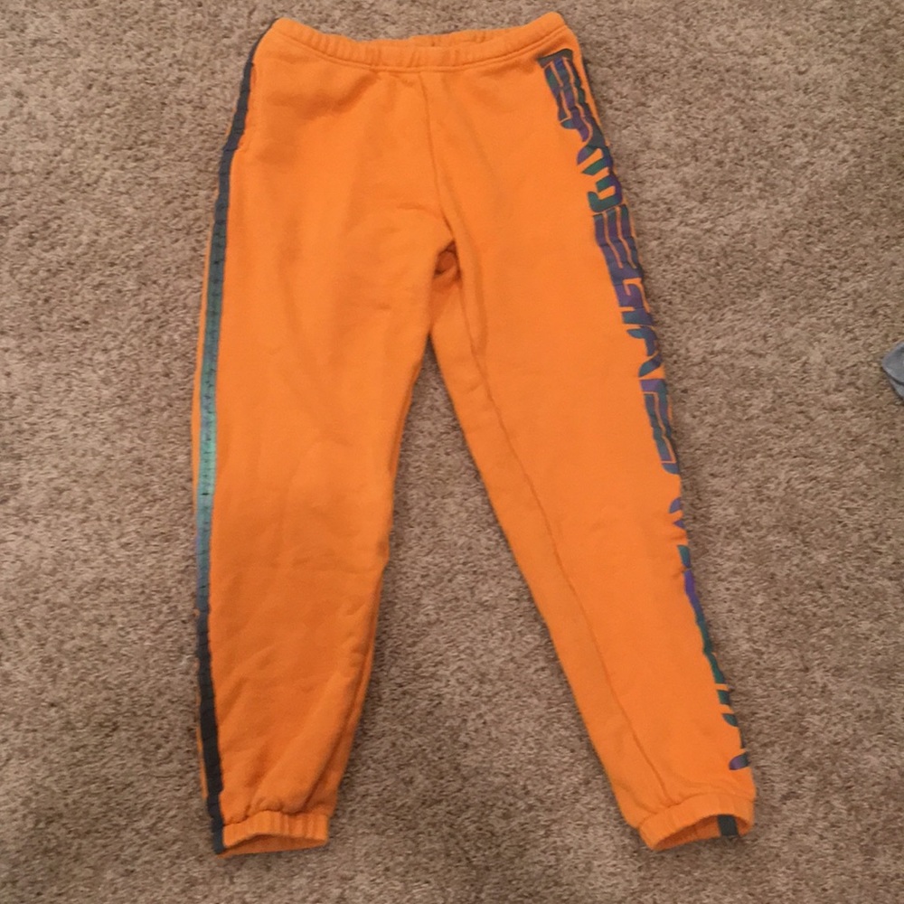 I.AM.GIA orange sweatpants
